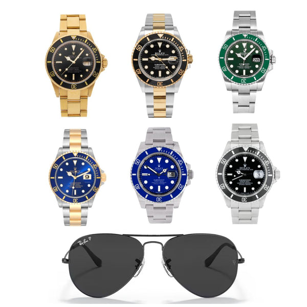 RELOJ ROLEX SUBMARINER+GAFAS RAYBAN